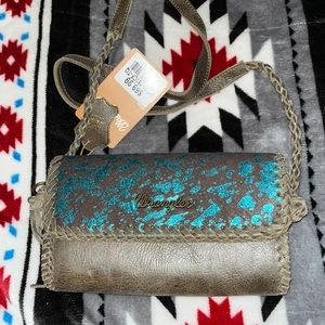 Wrangler crossbody wallet. New with tags